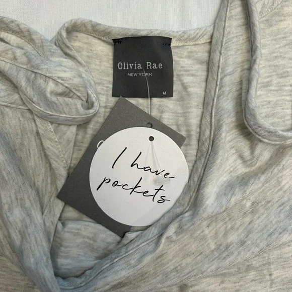 Olivia Rae gray dress, size medium, NWT - Picture 2 of 4